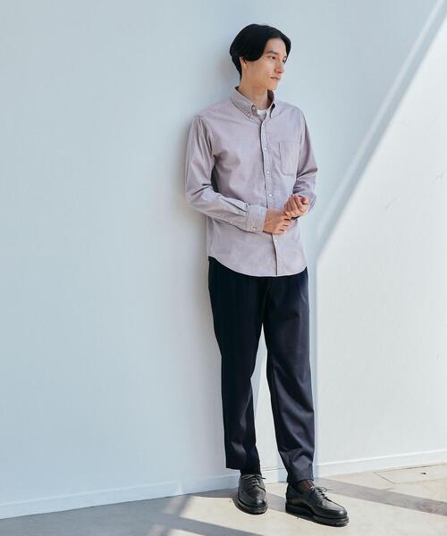 green label relaxing(グリーンレーベルリラクシング)の「ウォッシャブル TWサージ 2P ユーティリティパンツ -マシンウォッシャブル・ストレッチ・防シワ-(その他パンツ・メンズ・ダークブラウン/ネイビー/ダークグレー/その他1・S/M/L/XL)」の14枚目の写真