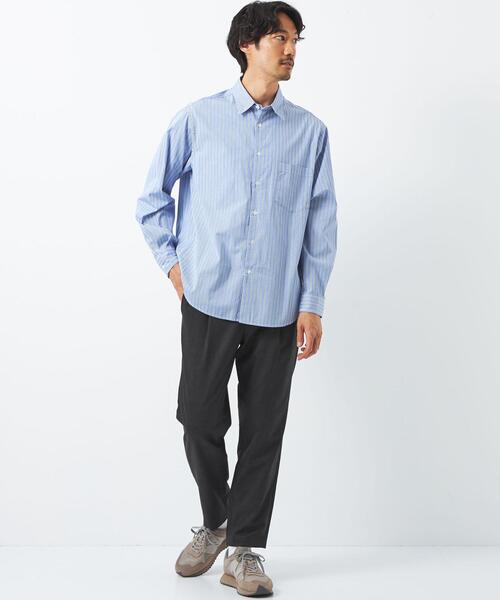 green label relaxing(グリーンレーベルリラクシング)の「ウォッシャブル TWサージ 2P ユーティリティパンツ -マシンウォッシャブル・ストレッチ・防シワ-(その他パンツ・メンズ・ダークブラウン/ネイビー/ダークグレー/その他1・S/M/L/XL)」の13枚目の写真