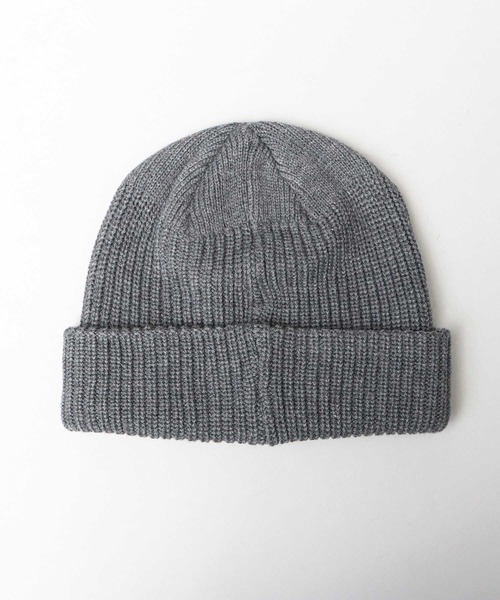 A.M.S.(エーエムエス)の「3D イニシャルロゴ刺繍 ニット帽(ニットキャップ/ビーニー・メンズ・ブラック/グレー/ベージュ/ブラウン・FREE)」の11枚目の写真