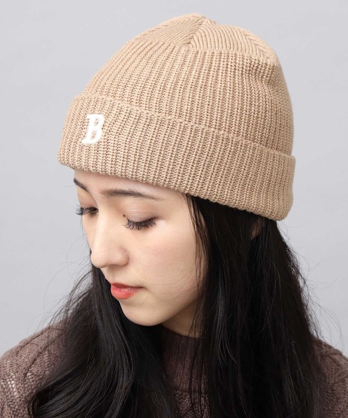 A.M.S.(エーエムエス)の「3D イニシャルロゴ刺繍 ニット帽(ニットキャップ/ビーニー・メンズ・ブラック/グレー/ベージュ/ブラウン・FREE)」の20枚目の写真