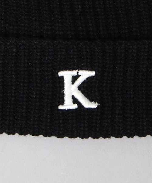 A.M.S.(エーエムエス)の「3D イニシャルロゴ刺繍 ニット帽(ニットキャップ/ビーニー・メンズ・ブラック/グレー/ベージュ/ブラウン・FREE)」の21枚目の写真