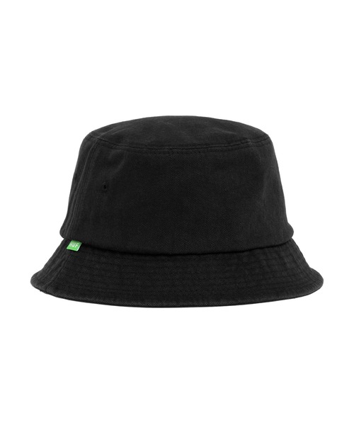 HUF（ハフ）の「SCRIPT BUCKET HAT / HUF バケットハット バケハ（ハット・メンズ・ブラック/グリーン系その他・S/M/L/XL）」の3枚目の写真