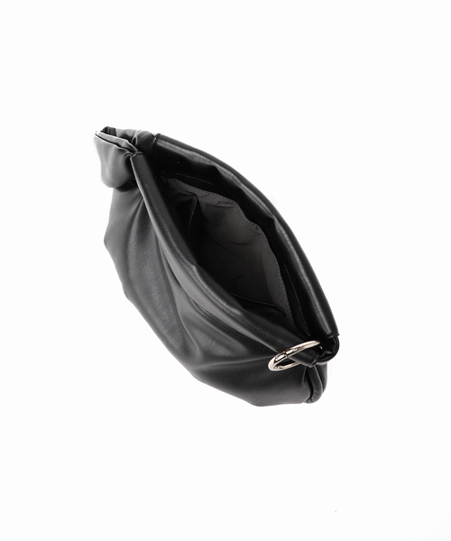 LE VERNIS（ル・ベルニ）の「【LE VERNIS/ル・ベルニ】 ジグリー Pu mini Bag（クラッチバッグ・レディース・ブラック/ベージュ・FREE）」の16枚目の写真