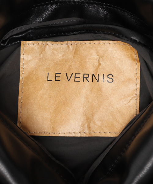 LE VERNIS（ル・ベルニ）の「【LE VERNIS/ル・ベルニ】 ジグリー Pu mini Bag（クラッチバッグ・レディース・ブラック/ベージュ・FREE）」の17枚目の写真