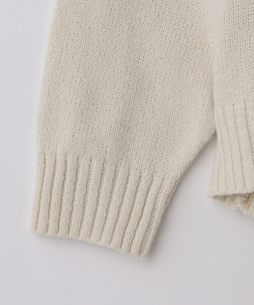 THE SHOP TK （ザ ショップ ティーケー ）の「【110-150/洗濯機で洗える】Vネックニット（ニット/セーター・キッズ・ネイビー/アイボリー・11/12/15 /13/14）」の4枚目の写真