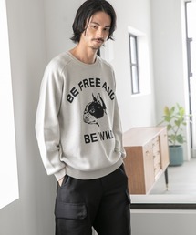 niko and... | DOGFACEジャカ－ドプルオーバー(ニット/セーター)