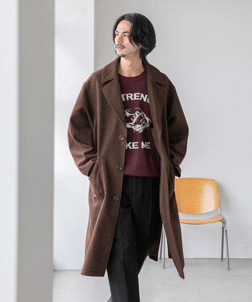 niko and...（ニコアンド）の「DOGFACEジャカ－ドプルオーバー（ニット/セーター・メンズ・ブラック/アイボリー/バイオレット・MEDIUM/LARGE）」の10枚目の写真