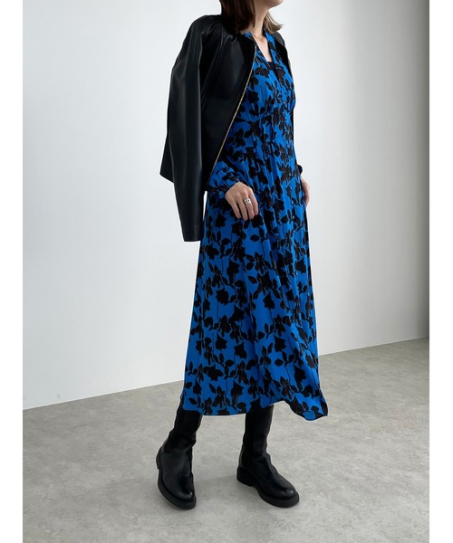 EPOCA THE SHOP（エポカザショップ）の「ラムレザーノーカラー