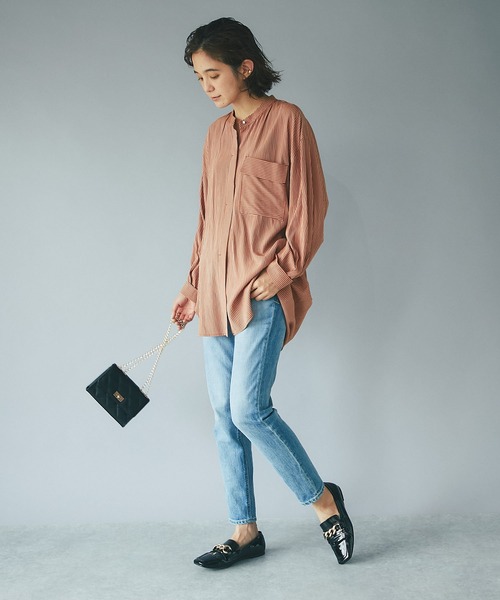 RIVE DROITE（リヴドロワ）の「アクセサリーのように持てるミニバッグ/レザーキルトミニチェーンバッグ（ショルダーバッグ・レディース・ブラック/キャメル/レッド・FREE）」の8枚目の写真