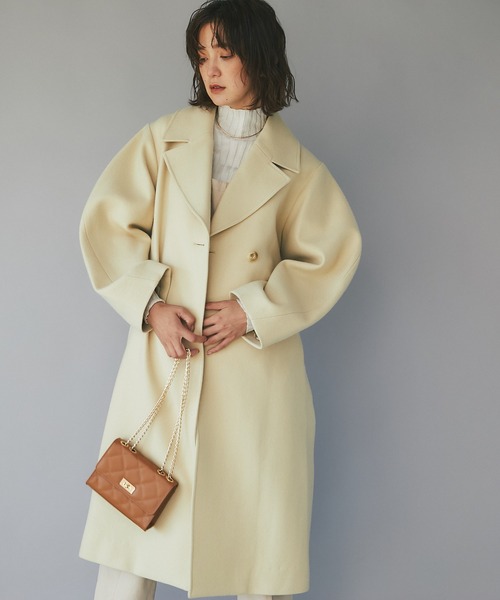 RIVE DROITE（リヴドロワ）の「アクセサリーのように持てるミニバッグ/レザーキルトミニチェーンバッグ（ショルダーバッグ・レディース・ブラック/キャメル/レッド・FREE）」の17枚目の写真