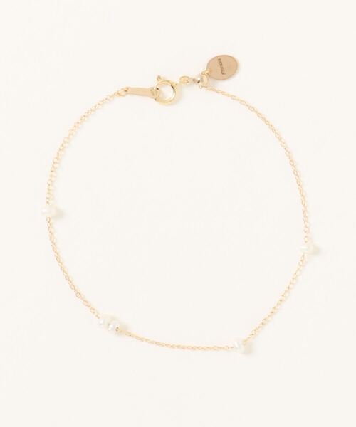 Phoebe（フィービィー）の「【K14GF】ウォーターパールスライドブレスレット/淡水パール（ブレスレット・レディース・ホワイト・FREE）」の4枚目の写真