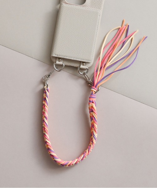 Editors Draw（エディターズドロー）の「ブレイド ハンドストラップ（スマホグッズ・レディース・A/B・ONE SIZE）」の2枚目の写真