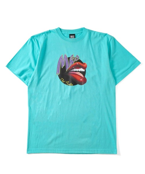 MFC STORE(エムエフシーストア)の「MFC STORE LIPS S/S TEE(Tシャツ/カットソー・メンズ・ホワイト/ブラック/ミント・S/M/L/XL/XXL)」の1枚目の写真