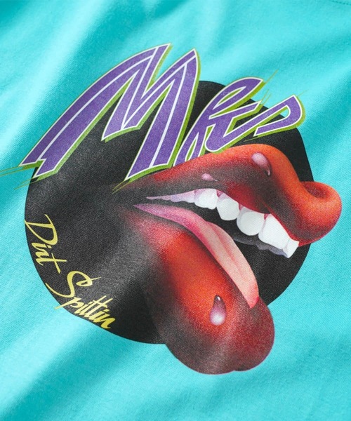 MFC STORE(エムエフシーストア)の「MFC STORE LIPS S/S TEE(Tシャツ/カットソー・メンズ・ホワイト/ブラック/ミント・S/M/L/XL/XXL)」の5枚目の写真