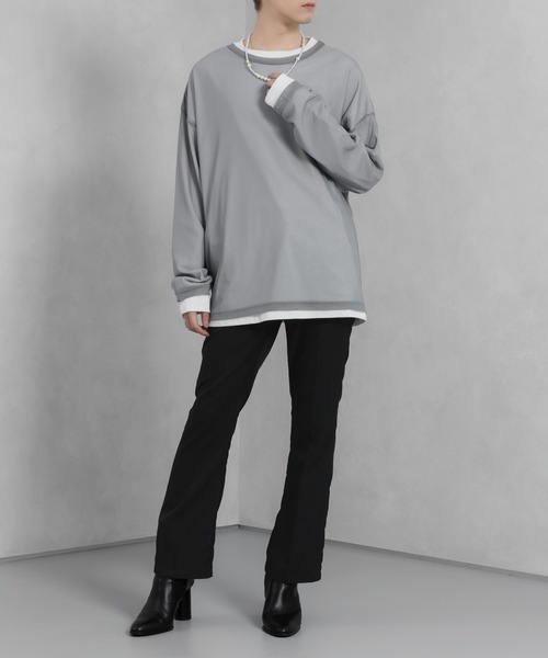 as”on アズオン ason シースルー トップス Tシャツ 即日発送 半袖 新品未使用】ason アズオン シースルー Tシャツ