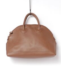 【YOUNG & OLSEN The DRYGOODS STORE】/EMBOSSED LEATHER ZIP BOAT BAG M