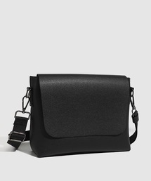 【OKUOKU 0909】フェイクレザー メッセンジャー ショルダーバッグ oku-bag-683761088436-30 MC