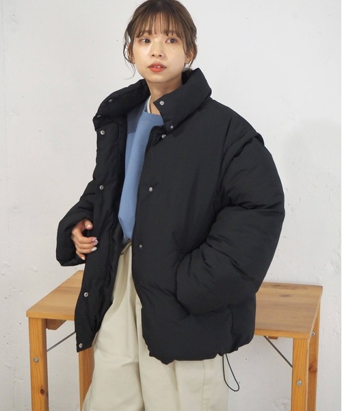 美品】ドゥーカス ブルゾン ジャケット アウター XL 2way ダウン