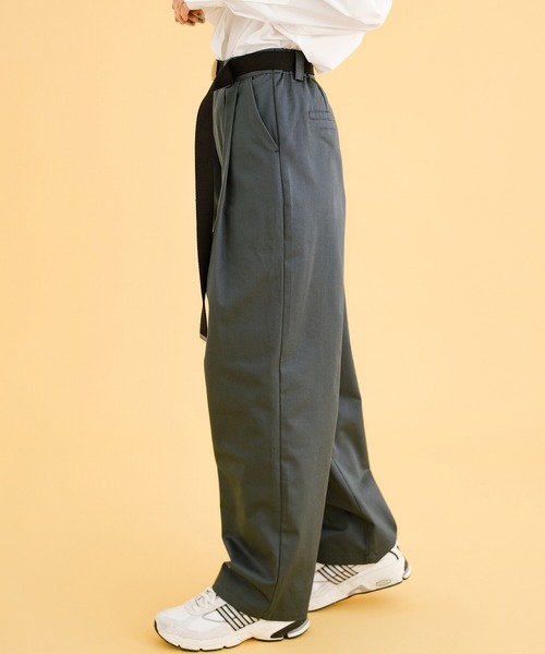 haco!（ハコ）の「女の子っぽくかわいく動きやすく美脚に見せたい気持ちに忠実なタックパンツ（その他パンツ・レディース・ライトブラウン/グレー・LARGE/MEDIUM/X-LARGE/SMALL）」の7枚目の写真