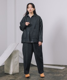 Dulcamara（ドゥルカマラ）の「デニムBigポケットワイドBL-R
