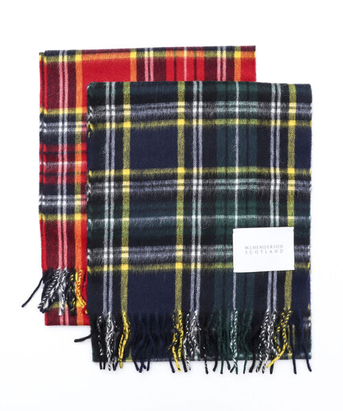 NOLLEY'S goodman（ノーリーズグッドマン）の「【W.J.HENDERSON/ダブル ジェイ ヘンダーソン】LAMORA WOVEN SCARF（マフラー・メンズ・ベージュ/グリーン/ベージュ系その他/スカイブルー/ネイビー/レッド・FREE）」の20枚目の写真