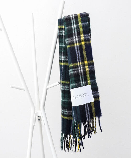 NOLLEY'S goodman（ノーリーズグッドマン）の「【W.J.HENDERSON/ダブル ジェイ ヘンダーソン】LAMORA WOVEN SCARF（マフラー・メンズ・ベージュ/グリーン/ベージュ系その他/スカイブルー/ネイビー/レッド・FREE）」の22枚目の写真