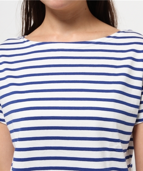 CIAOPANIC TYPY（チャオパニックティピー）の「【ORCIVAL】オーシバルボーダー（Tシャツ/カットソー・レディース・ホワイト/ロイヤルブルー・FREE）」の6枚目の写真