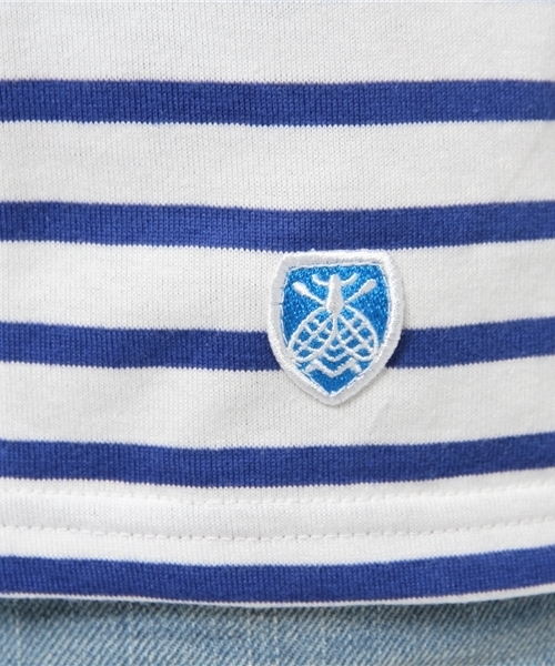 CIAOPANIC TYPY（チャオパニックティピー）の「【ORCIVAL】オーシバルボーダー（Tシャツ/カットソー・レディース・ホワイト/ロイヤルブルー・FREE）」の9枚目の写真