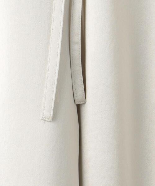 BEAUTY&YOUTH UNITED ARROWS（ビューティーアンドユースユナイテッドアローズ）の「サテン ドロースト イージー パンツ/ライナー -ウォッシャブル-（その他パンツ・レディース・オフホワイト/ブラック/ライム・M/L/S）」の22枚目の写真