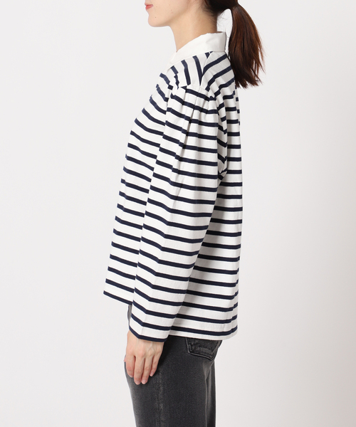 【タグ付き】ジャーナルスタンダードレリューム　APCボーダーTシャツ APCボーダーTシャツ ボーダー（Outline トップ｜FEMME ｜A.P.C.