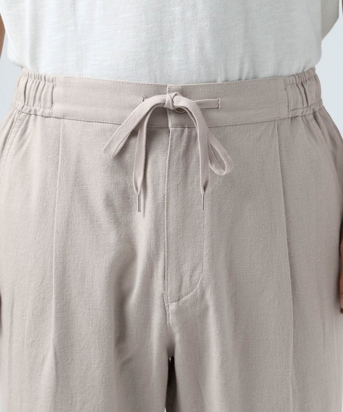 BAYFLOW(ベイフロー)の「リネンスリムテーパードパンツ(その他パンツ・メンズ・チャコール/カーキ/アイボリー/ブルー・SMALL/MEDIUM/LARGE)」の20枚目の写真