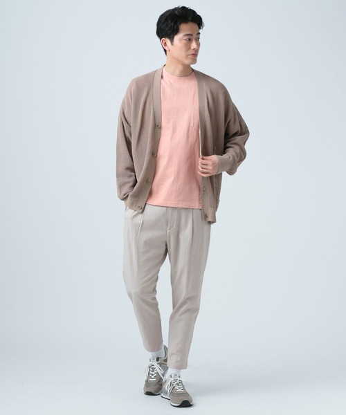 BAYFLOW(ベイフロー)の「リネンスリムテーパードパンツ(その他パンツ・メンズ・チャコール/カーキ/アイボリー/ブルー・SMALL/MEDIUM/LARGE)」の9枚目の写真