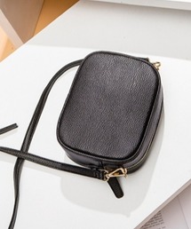 【MAISON BREEZE】フェイクレザーコンパクトショルダーバッグ KNF