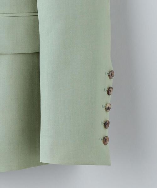 6（ロク）の「＜6(ROKU)＞JACKET/ジャケット（テーラードジャケット・レディース・ベージュ/ケリー・36/38）」の6枚目の写真