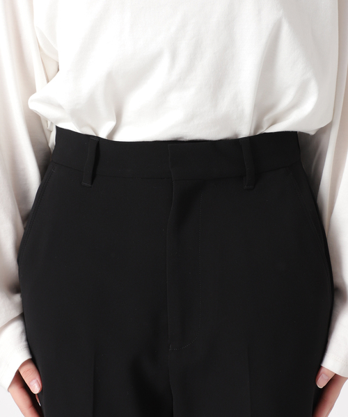 JOURNAL STANDARD(ジャーナルスタンダード)の「《追加》ダブルクロススリムパンツ(スラックス・レディース・ブラック/ネイビー・38/36/40)」の19枚目の写真