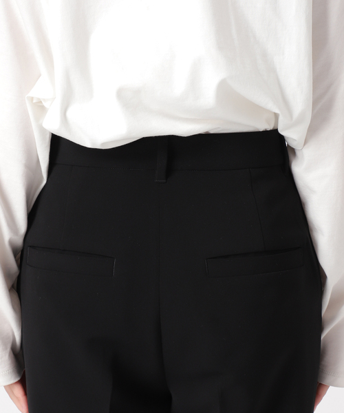 JOURNAL STANDARD(ジャーナルスタンダード)の「《追加》ダブルクロススリムパンツ(スラックス・レディース・ブラック/ネイビー・38/36/40)」の20枚目の写真