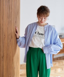 ロゴプリントロングスリーブTシャツ