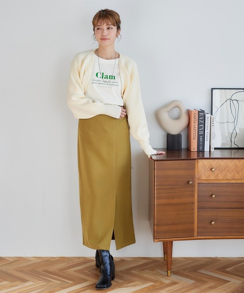 titivate(ティティベイト)の「ロゴプリントロングスリーブTシャツ(Tシャツ/カットソー・レディース・ホワイト系その他/グレー系その他/ホワイト系その他2/ホワイト系その他3・FREE)」の18枚目の写真