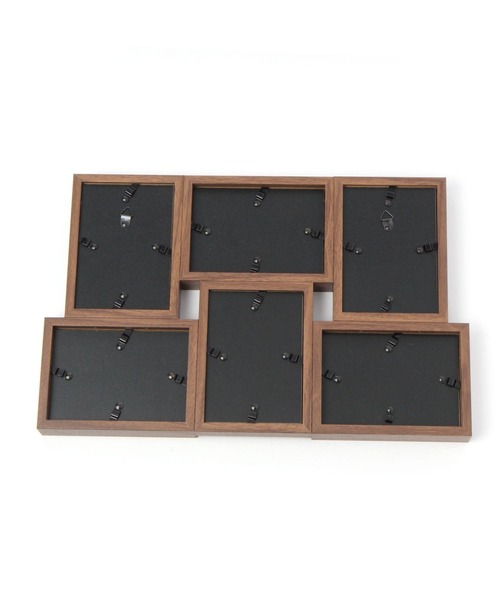 BAYFLOW(ベイフロー)の「BFファミリーフレーム6(フォトフレーム・レディース・ブラウン・0)」の4枚目の写真