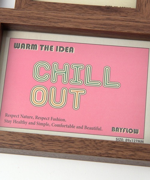 BAYFLOW(ベイフロー)の「BFファミリーフレーム6(フォトフレーム・レディース・ブラウン・0)」の5枚目の写真