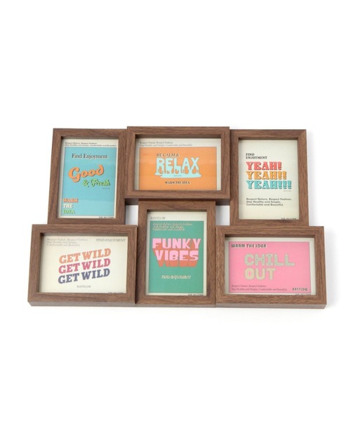 BAYFLOW(ベイフロー)の「BFファミリーフレーム6(フォトフレーム・レディース・ブラウン・0)」の13枚目の写真