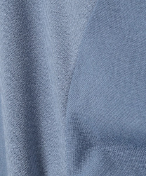 ikka(イッカ)の「袖シャツ切り替えプルオーバー(Tシャツ/カットソー・レディース・スカイブルー/ブラック/ライトグレー・M/L)」の15枚目の写真