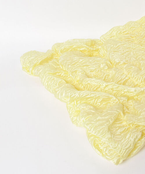 Casselini(キャセリーニ)の「【CASSELINI/キャセリーニ】シャーリングトートバッグ(トートバッグ・レディース・イエロー/ブラック・FREE)」の8枚目の写真