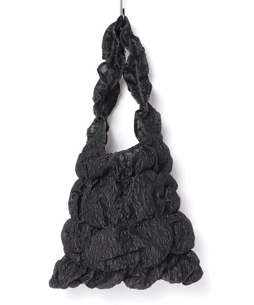 Casselini(キャセリーニ)の「【CASSELINI/キャセリーニ】シャーリングトートバッグ(トートバッグ・レディース・イエロー/ブラック・FREE)」の10枚目の写真