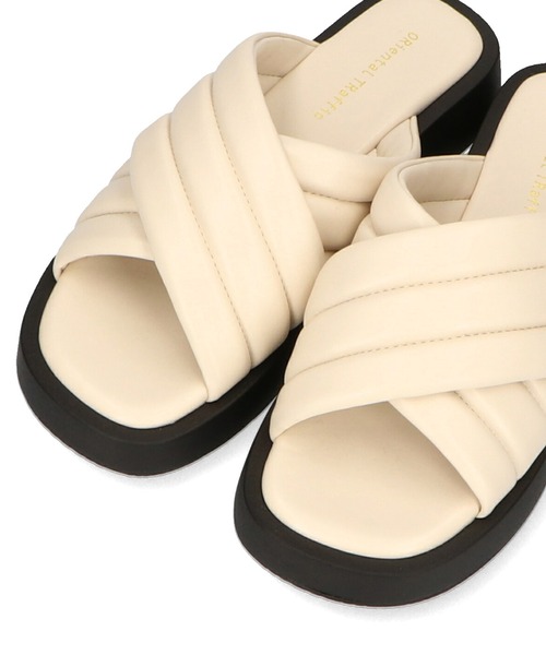 ORiental TRaffic(オリエンタルトラフィック)の「■パデットコンフォートサンダル/31229(サンダル・レディース・ブラック/ブルー/ホワイト・S/M/L/LL)」の15枚目の写真