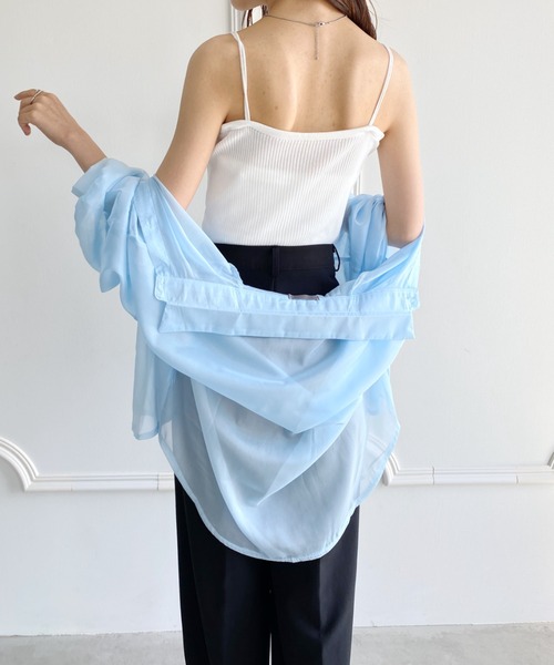 yuue' ( wear )（ユーイ）の「シンプルキャミソール（キャミソール・レディース・ベージュ/モカ/オフホワイト/ブラック・SMALL/MEDIUM/LARGE）」の8枚目の写真