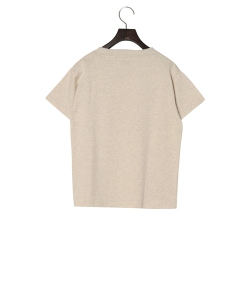 Yucca(ユッカ)の「I MAY NOT プリントTシャツ(MEKKE 低身長向け)(Tシャツ/カットソー・レディース・ネイビー/レッド/オートミール・FREE)」の14枚目の写真