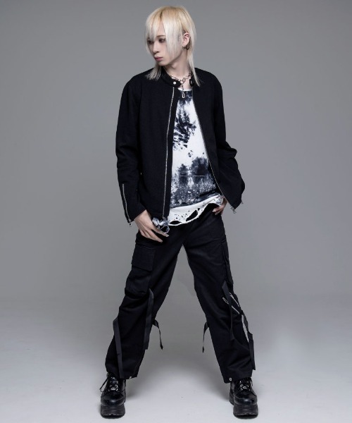 CIVARIZE（シヴァーライズ）の「『CIVARIZE/シヴァーライズ』フェイクレイヤードタンクトップ（タンクトップ・メンズ・ブラック×レッド/ブラック/ブラック×ホワイト/A・FREE）」の16枚目の写真