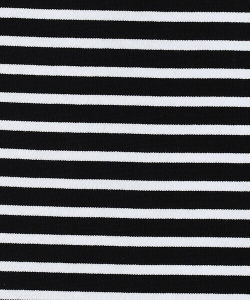 SAINT JAMES（セントジェームス）の「■SAINT JAMES OUESSANT BORDER コットン ボートネックプルオーバー（Tシャツ/カットソー・メンズ・ブラック系その他/ブルー系その他2・S/M）」の4枚目の写真