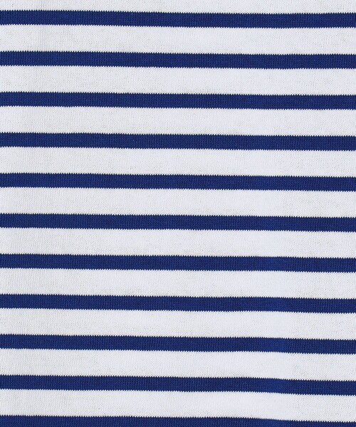 SAINT JAMES（セントジェームス）の「■SAINT JAMES OUESSANT BORDER コットン ボートネックプルオーバー（Tシャツ/カットソー・メンズ・ブラック系その他/ブルー系その他2・S/M）」の13枚目の写真